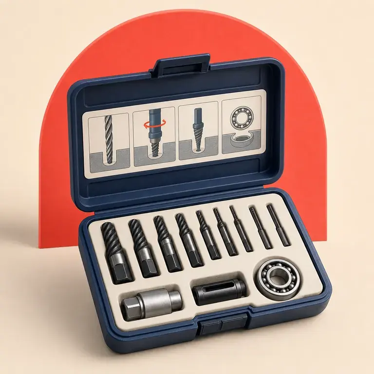 Illustration d’un concept original pour kit extracteur pour vis, rotules ou roulements