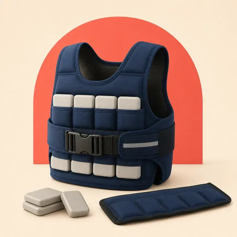 Illustration d’un concept original pour gilet lesté réglable